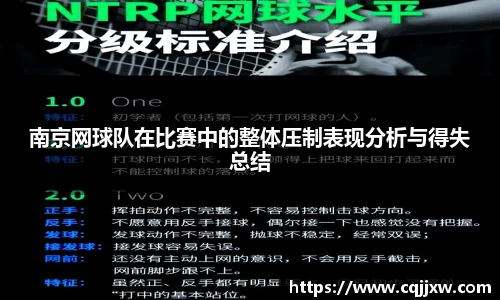 南京网球队在比赛中的整体压制表现分析与得失总结